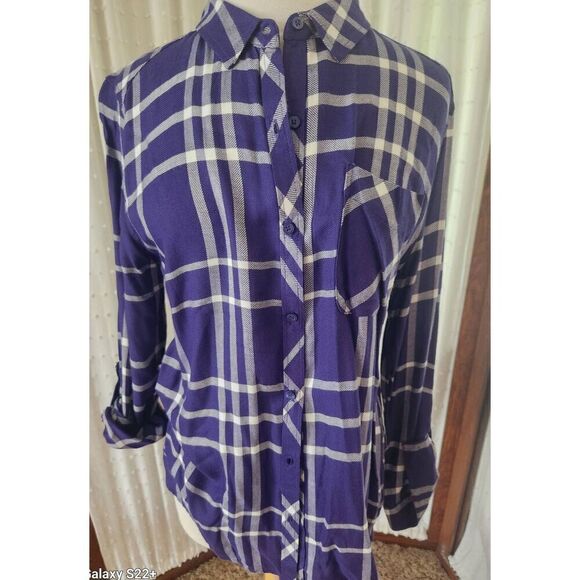 Staccato button up plaid shirt - Picture 8 of 11